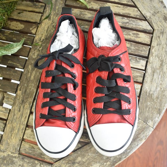 Epic Step Leather Quilt Low Top Sneakers - Picture 4 of 10